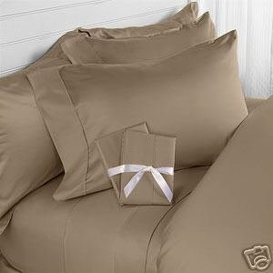 Hotel Luxury Bed Sheets Set-SALE TODAY ONLY! On Amazon-Top Quality Softest Bedding 1800 Series Platinum Collection-100%!Deep Pocket, Wrinkle & Fade Resistant(Twin, Taupe)