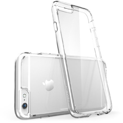 iPhone 6s Case, [Scratch Resistant] i-Blason Clear [Halo Series] Also Fit Apple iPhone 6 Case 6s 4.7 Inch Hybrid Bumper Case Cover (Clear)