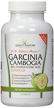 Quality Nature Garcinia Cambogia Extract Dietary Supplement, 120 Tablets