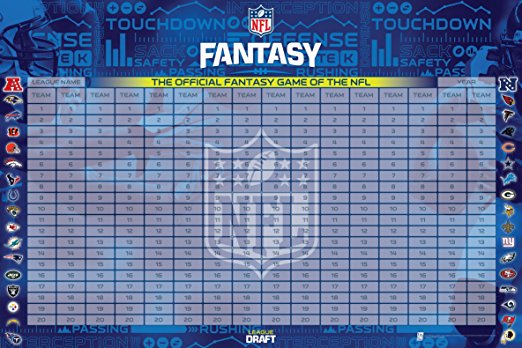 NFL 2017 Officially Licensed Fantasy Football Draft Kit