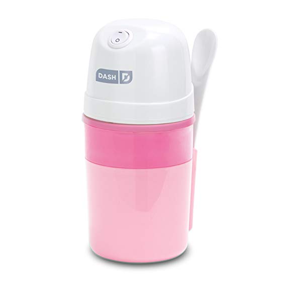 DASH DPIC100GBPK04 My Pint Ice Cream Maker, One, Pink