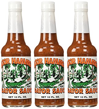 Gator Hammock Gator Sauce - 10 Ounce Bottles, 3 Pack