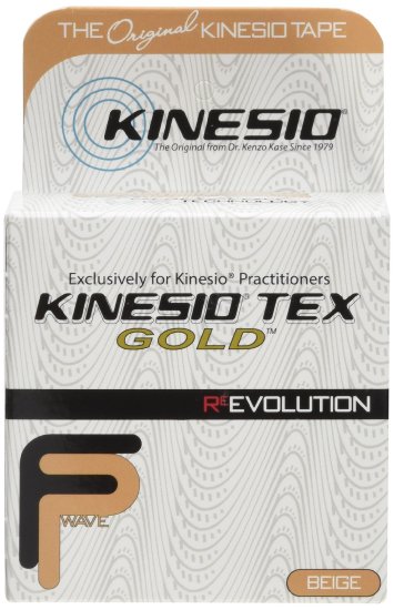 Kinesio Kinesiology Tape - 2" x 16.4' - Beige - pack of 3