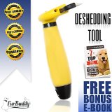 FurBuddy Pet Grooming deShedding Tool Reduces Shedding on All Types of Dogs and Cats in Minutes Without Damaging the Topcoat Guaranteed