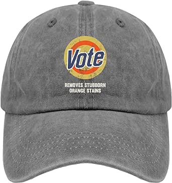 Vote Removes Stubborn Orange Stain Anti Trump Caps Mens Outdoor Hat Womens Hats Gifts for Grandpa Beach Cap