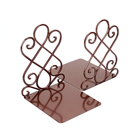 Fasmov Art Bookends,1 Pair(Brown)