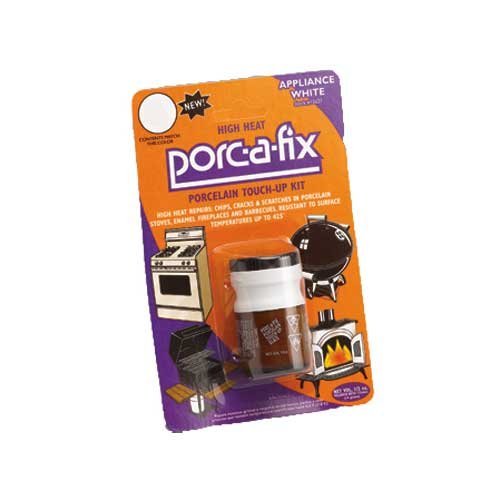Appliance White Porcelain Touch up Kit Repairs Porcelain and Enamel: Chips, Cracks, and Scratches in Appliances, Fixtures, Stoves, Fireplaces, Barbecue Grills, Tubs, and Sinks