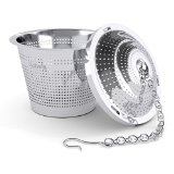 Schefs Premium Tea Infuser - Stainless Steel - Single Cup - Perfect Strainer for Loose Leaf Tea