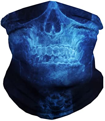 INTO THE AM Galaxy Face Mask Bandanas for Dust, Outdoors, Festivals, Sports