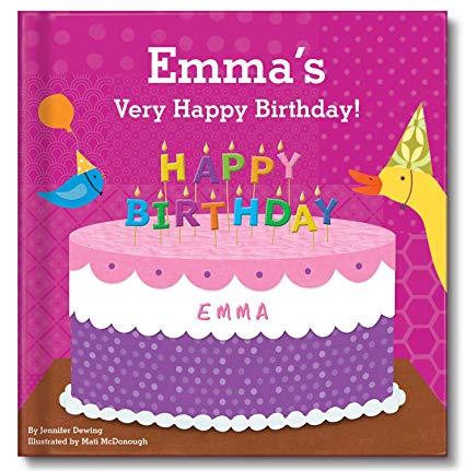 Personalized Birthday Party Book Girls 1st Birthday Gift