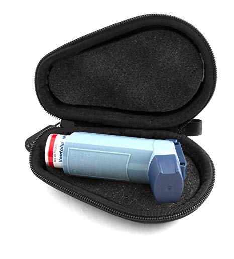 CASEMATIX Asthma Inhaler Case - Travel with Your Portable Inhaler While Keeping it Dust and Dirt Free - The Ideal Medicine Case for Protecting and Keeping Your Inhalers by Your Side