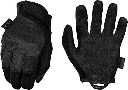 Mechanix Wear: Tactical Specialty Vent Covert Tactical Work Gloves (X-Large, All Black)