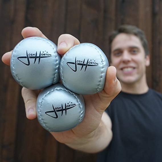 Zeekio Josh Horton Beginner Juggling Ball Set - Perfect for Beginner jugglers of All Ages