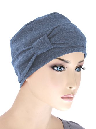 Double Layered Comfort Cotton Chemo Sleep Cap & Headband Beanie Hat Turban for Cancer