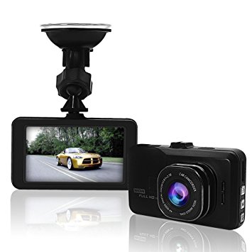 KLAREN Dash Cam Pro Car Dash AUTO Camera,Car DVR Night Vision,WDR,Full HD 170°Wide Angle Dashboard Camera,G-sensor Motion Detection AUTO Recording