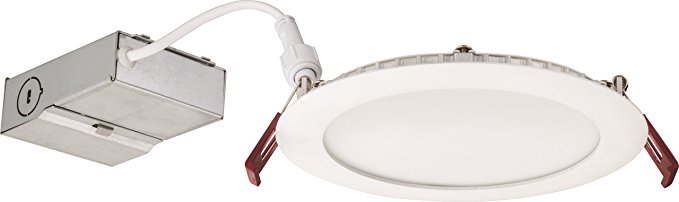 Lithonia Lighting WF6 LL LED 50K MW M6 12W Ultra Thin Round Dimmable Recessed Ceiling 5000K, Daylight in White, 6 Inch, 5000K-Day White