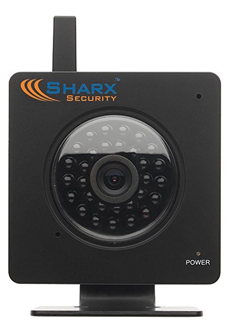 Sharx Security VIPcella-IR SCNC2607 Wifi Wireless 802.11 b/g/n Security Network Camera with Infrared Night Vision