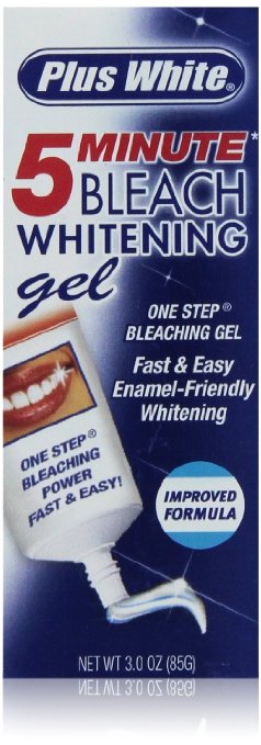 Plus White 5 Minute Maximum Whitening Speed Gel 3-Ounce Pack of 3