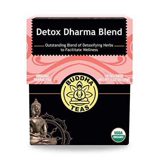 Buddha Teas Organic Detox Dharma Blend Tea 18 Bags