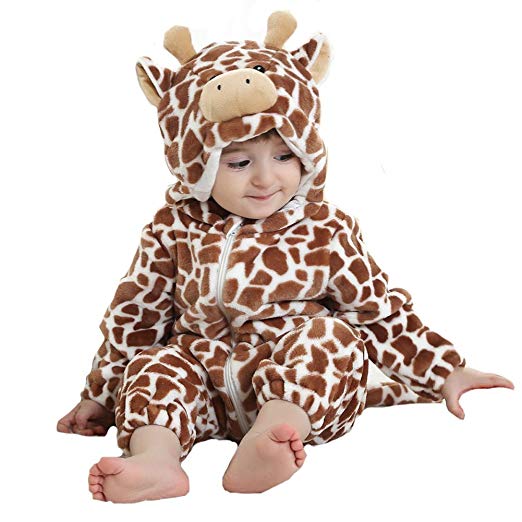 Tonwhar Inflant and Toddler Animal Onesie Cosplay Costume