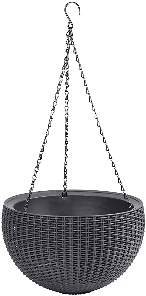 Keter 223694 – Flowerpot Pendant 8.6 L, graphite