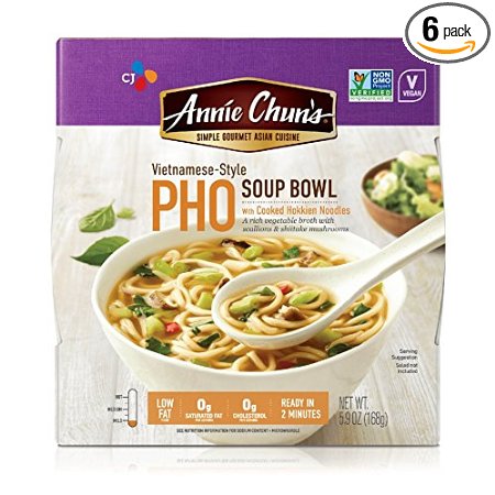 Annie Chun's Soup Bowl, Vietnamese Style Pho, 5.9 Ounce (Pack of 6)