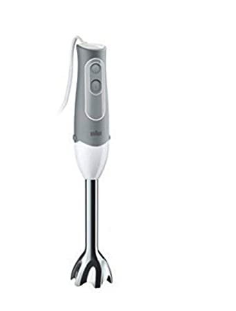 Braun Multiquick MQ500 600-Watt Hand Blender (White and Grey)