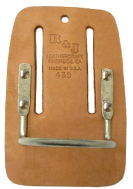 R & J Leathercraft 04395 Leather Hammer Holder Steel Cradle Loop (439)