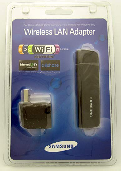 Samsung WIS09ABGN WIRELESS LINKSTICK WIS09ABGN2 USB LAN Adapter FOR SAMSUNG 2009 - 2010 & 2011 BLU-RAY PLAYERS, 2010 & 2011 SAMSUNG TVs