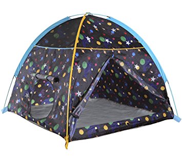 Pacific Play Tents Galaxy Dome Tent w/Glow in the Dark Stars