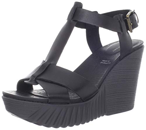 Rockport Women's Kinsley T-Strap Wedge Sandal