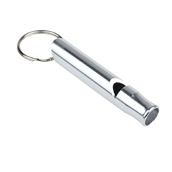 Sankuwen® Survival Aluminum Emergency Whistle Keychain for Camping Hiking