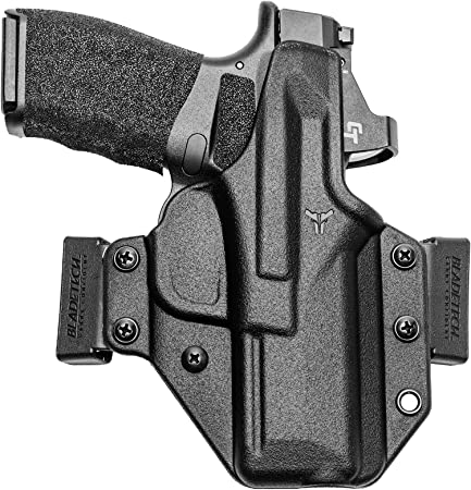 Springfield Hellcat Pro OWB Holster - USA Made - Fits Springfield Armory Hellcat Pro - Total Eclipse OWB Holster by Blade-Tech Holsters, Outside Waistband Carry (Ambidextrous)…