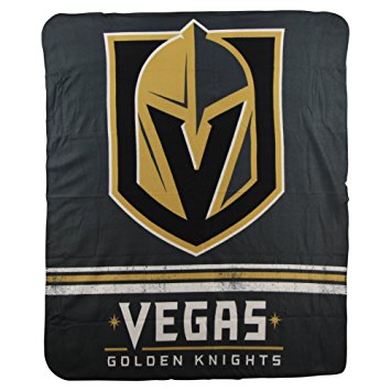 NHL mens Printed Fleece Throw