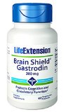 Life Extension Brain Shield Gastrodin Vegetarian Capsules 60 Count 300 mg