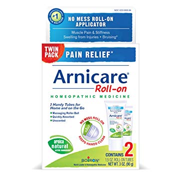 Boiron Arnicare Roll-on Twin Pack Homeopathic Medicine for Pain Relief, 2 Count