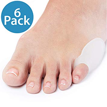 NatraCure Gel Pinky Toe Bunion Guard (Tailor's Bunion) - 1319-M RET6PK - (6 PACK) - (For Pain Relief from Friction, Pressure, and Tailor's Bunions)