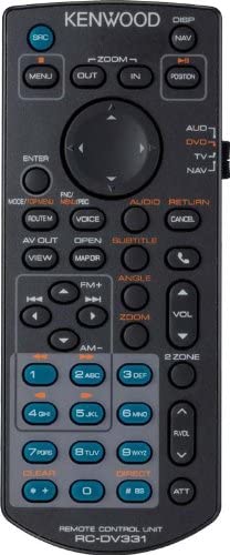 Kenwood Kna-RCDv331 Multimedia IR Remote with Navigation Functions (Discontinued by Manufacturer)