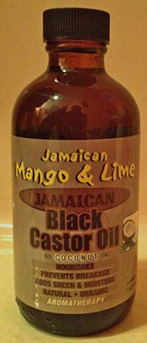 Jamaican Mango Lime Black Castor Oil With Coconut 4 Ounce