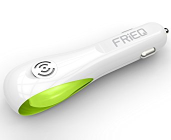 Car Air Purifier, FRiEQ Car Air Freshener and Ionic Air Purifier with Unique Scent Slot Design | Remove Dust, Pollen, Smoke and Bad Odors - Available for Your Auto or RV