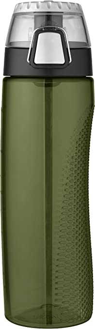 Thermos Single Wall Water Bottle, 710ml, Olive Green, HP4100OGPTY6