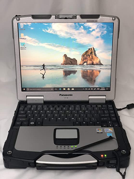 Panasonic Toughbook CF-30 MK3, Core 2 Duo L9300 @1.60GHz, 13.3" XGA Touchscreen, 4GB, 320GB, WiFi, Bluetooth, Windows 7 Pro (Renewed)