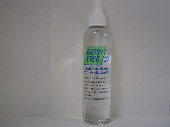 Germ Free 24 - 8oz - 24 Hour Hand Sanitizer and Protectant
