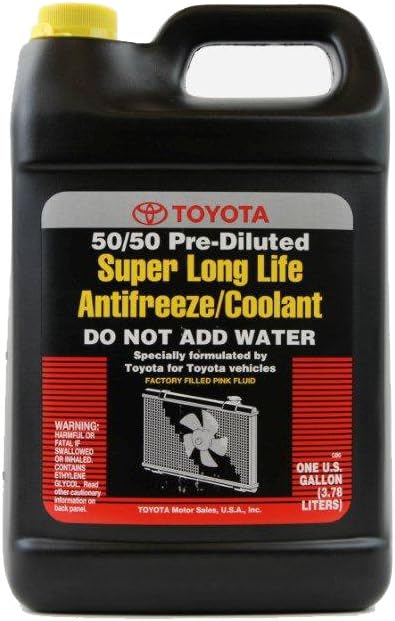 Toyota Genuine Fluid 00272-SLLC2 Long Life Coolant, 1-Gallon