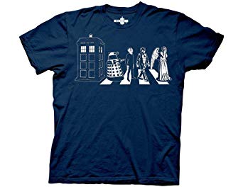 Ripple Junction Doctor Who Detailed Street Crossing Adult T-Shirt