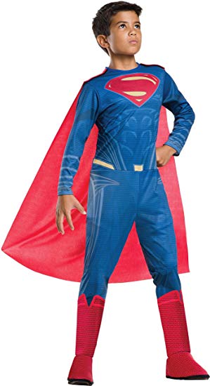 Rubie's Costume Company 640103_S Boys Justice League Superman Costume, Small, Multicolor