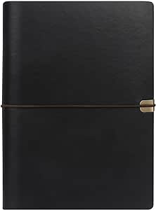 FYY Notizbuch binder A5,A5 PU Leder Notizbuch Ringbuch Nachfüllbar, 6-Ring A5 Notizbuch Refillable Leder Binder für Schreiben, Planen, Reisen, als Tagebuch Oder Skizzenbuch,Geschenk für Männer/Frauen