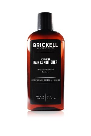 Brickell Men's Products Revitalizing Hair Conditioner, 8 Ounce