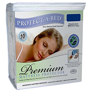 Protect-A-Bed Premium Waterproof Mattress Protector, Full Extra Long Size