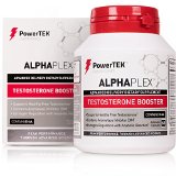 PowerTEK Laboratories Natural Testosterone Booster for Men - More Energy Drive and Muscle with No Caffeine 60 Capsules
